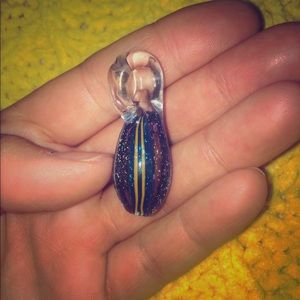 Glass blown pendant
